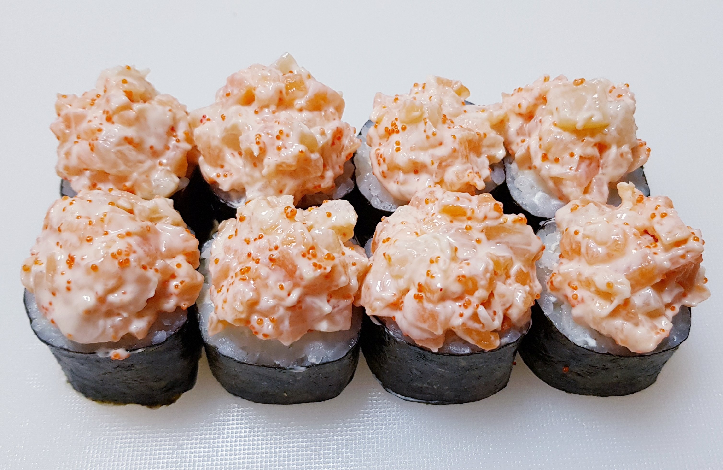 Запеченные суши из лосося фото 2